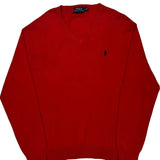 Polo By Ralph Lauren Sweater - XL Red Cotton