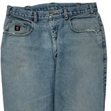 Chaps Denim Jeans - 36W 30L Light Wash Cotton