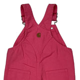 Age 18 Months Carhartt Overalls - 3XS Pink Cotton
