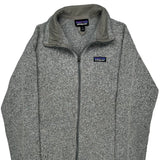 Patagonia Fleece Jacket - Medium Gray Polyester