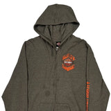 High Desert Harley Davidson Harley Davidson Graphic Hoodie - 2XL Gray Cotton
