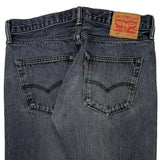 501 Levis Jeans - 32W 29L Gray Denim