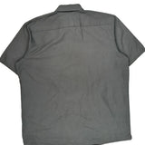 Red Kap Short Sleeve Shirt - XL Gray Polyester Blend