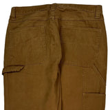 Berkley Jensen Carpenter Trousers - 34W 30L Brown Cotton