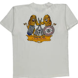 Single Stitch Local 19 C.E.R. Fund Alore Graphic T-Shirt - Large White Cotton