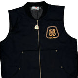 Carpenters Union Local 27 Unbranded Workwear Vest - Medium Black Cotton