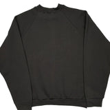 Unbranded Blank Sweatshirt - Large Black Cotton