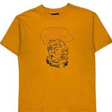 The Hundreds Graphic T-Shirt - Medium Yellow Cotton