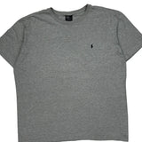 Polo By Ralph Lauren T-Shirt - 2XL Gray Cotton Blend