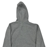 Reebok Hoodie - Large Grey Cotton Blend