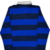 Polo By Ralph Lauren Striped Rugby Shirt - XL Blue Cotton