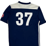 15-16 Years Bayern Munich Adidas Football Shirt - XL Blue Polyester