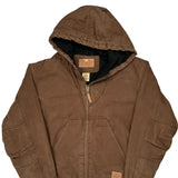 Schmidt Workwear Jacket - Large Brown Cotton