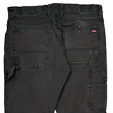 Dickies Carpenter Jeans - 34W 30L Black Cotton