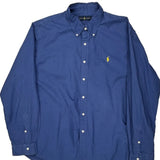 Ralph Lauren Shirt - 2XL Blue Cotton