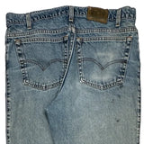 Levis Relaxed Fit Jeans - 36W 30L Light Wash Denim