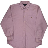 Ralph Lauren Shirt - Large Pink Cotton