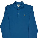 Lacoste Polo Shirt - Large Blue Cotton