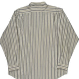 Polo By Ralph Lauren Striped Shirt - XL Blue Cotton