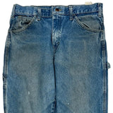 Dickies Carpenter Jeans - 32W 29L Blue Cotton