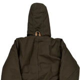Age 10-12 Berne Jacket - Medium Brown Cotton