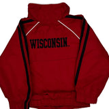 Age 2 Adidas Wisconsin Track Jacket - 2XS Red Polyester