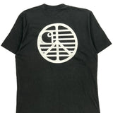 Motor City Carhartt Graphic T-Shirt - Medium Black Cotton