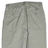 Polo By Ralph Lauren Trousers - 32W 29L Cream Cotton