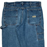 Wrangler Carpenter Jeans - 36W 32L Blue Cotton
