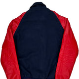 Wb Texas Letter Jackets Varsity Jacket - Medium Navy Leather