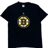 Boston Bruins Reebok Nhl T-Shirt - Large Black Cotton