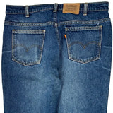 Orange Tab Levis Jeans - 38W 32L Blue Cotton