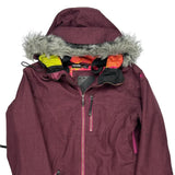 Oakley Ski Jacket - Small Burgundy Polyester