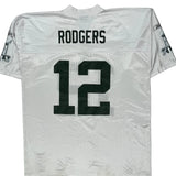 Green Bay Packers Reebok Nfl Football Jersey - XL White Polyester
