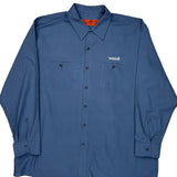 Red Kap Shirt - 2XL Blue Polyester Blend