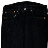 501 Levis Jeans - 34W 30L Black Cotton