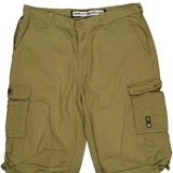Ecko Unltd Cargo Shorts - 36W 13L Khaki Cotton