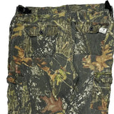 Mossy Oak Cargo Pants - XL Camo Cotton Blend