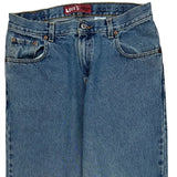 Levis 550 Jeans - 32W UK 12 Blue Cotton