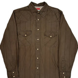 Guess Shirt - Medium Brown Cotton