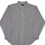 Ralph Lauren Striped Shirt - 2XL White Cotton