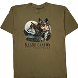 Grand Canyon National Park Unbranded Single Stitch T-Shirt - Large Brown Cotton