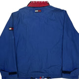 Tommy Hilfiger Spellout Windbreaker - Small Red Nylon