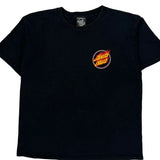 Santa Cruz Graphic T-Shirt - XL Black Cotton