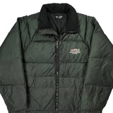Polo By Ralph Lauren Puffer - Large Green Nylon