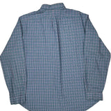 Ralph Lauren Checked Shirt - 2XL Blue Cotton