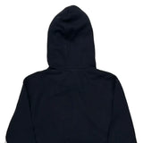 Reverse Weave Champion Spellout Hoodie - Large Black Cotton