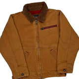 Age 7 Oshkosh Jacket - Small Brown Cotton