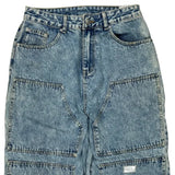 Nnsns Double Knee Carpenter Jeans - 31W 27L Light Wash Cotton