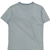 Polo By Ralph Lauren Striped T-Shirt - Medium Blue Cotton